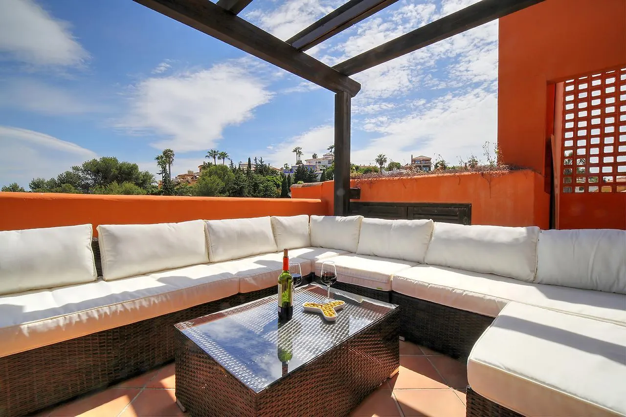 Апартаменты Jardines De Nueva Galera Cozy Penthouse Эстепона