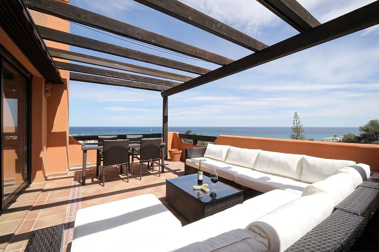 Апартаменты Jardines De Nueva Galera Cozy Penthouse Эстепона