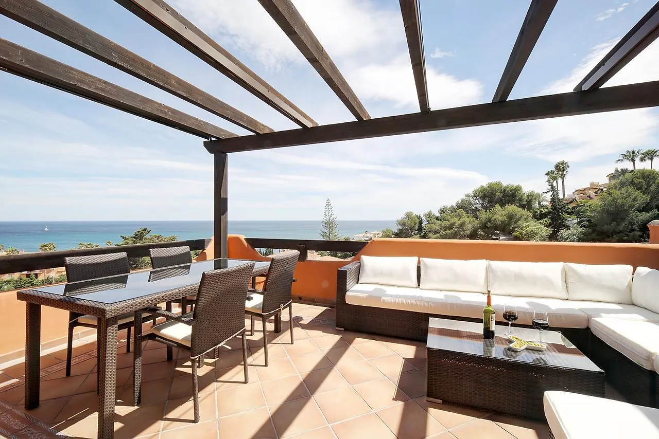 Апартаменты Jardines De Nueva Galera Cozy Penthouse Эстепона