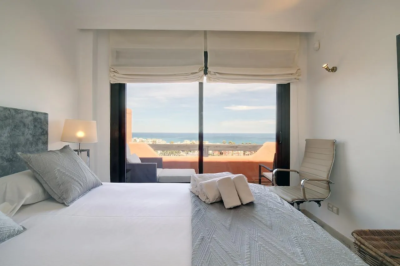 Апартаменты Jardines De Nueva Galera Cozy Penthouse Эстепона
